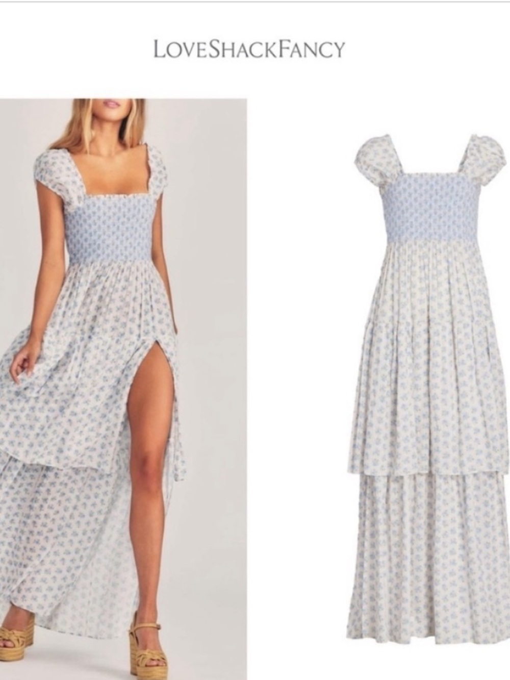 LOVESHACKFANCY MAXI DRESS